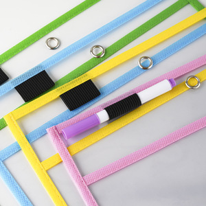 Classeur de poche portable, pièces, poches sèches, planche d'écriture et d'écrans, outil <span class=keywords><strong>sec</strong></span> pour enseigner les Pastels des enfants - Product Image 6