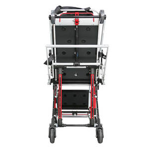 EA-3D1รถพยาบาลพับได้5ตำแหน่งพร้อมพนักพิงหลังปรับได้0-75 - Product Image 5