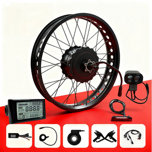 Kit de moteur de moyeu de vélo électrique à pneus gras de 20 pouces 48V 500W 750W 1000W 1500W 20x4.0, vélo électrique pour la neige, vélo électrique, contrôleur étanche - Product Image 3