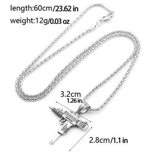 2025 שרשרת היפ הופ סגסוגת באיכות גבוהה שרשרת תליון קישור רב צבעים לגברים מתנה שרשרת סיטונאית - Product Image 3