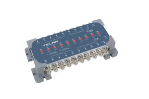 Amplificateur multiswitch professionnel Telra TA-01030 10X8 pour télévision par satellite, réglable, 30 dB, système de distribution de signal SMATV pour hôtel - Product Image 2