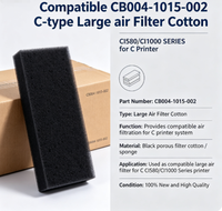 Filtre à air en coton de type C compatible CB004-1015-002 pour imprimante C, séries CI580/CI1000