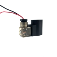 Bobine DC 12V 24V AC 110V 220V, diamètre 16 mm, connecteur DIN 43650 pour électrovanne hydraulique, pièce haute performance