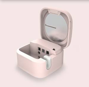 فرش أسنان مناسبة لجميع مستلزمات الأسنان, فرش أسنان محمولة وصغيرة الحجم قابلة لإعادة الشحن يدويًا والكهربائي ، مع حامل لفرشاة الأسنان أثناء السفر - Product Image 5