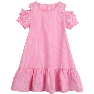 Nuevos Vestidos de Tul Rosa con Puntos para Niñas, Estilo Musulmán, para Bodas, Última Producción Premium, Compra Directa del Proveedor en China - Product Image 1