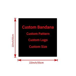 وشاح مربع من البوليستر المتفاعل مع الأشعة فوق البنفسجية، وشاح بنمط زهور عصري، وشاح نجمي متعدد الاستخدامات للفصول الأربعة - Product Image 1