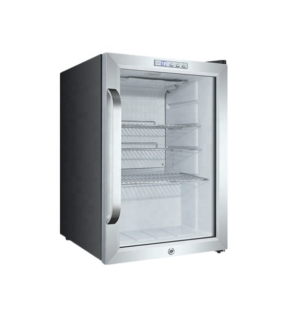 For Factory Custom Electric Commercial & Household Use 62L Stainless Steel Beverage Cooler Fridge for Hotel & Outdoor