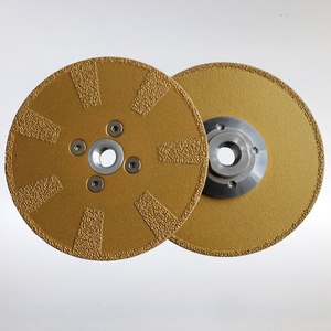 Meule diamantée brasée en marbre meule diamantée revêtue d'un seul côté pour granit industriel - Product Image 2