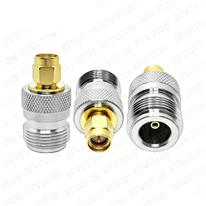 Adaptateur coaxial RF de type N femelle vers SMA mâle pour antenne WiFi, radio <span class=keywords><strong>CB</strong></span> et diffusion - Product Image 1