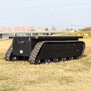 1200kg charge utile lourde télécommande tout Terrain Transport escalade châssis chenille Robot châssis TinS-17E - Product Image 4