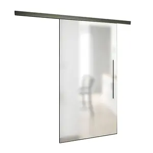 简约优雅阻力设计餐厅铝材滑动玻璃门