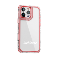 Couverture mobile de haute qualité Lichicase pour Redmi 12 12R coque de téléphone 3 en 1 hybride souple et dure