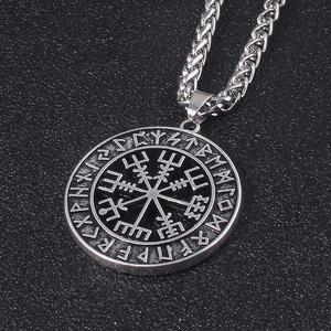 Скандинавский амулет викингов, подвеска с логотипом Одина, ожерелье - Product Image 4