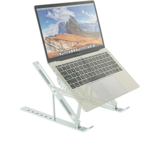 Máy Tính Xách Tay Làm Mát Đứng 7-Cấp Độ Có Thể Điều Chỉnh Máy Tính Xách Tay Fan Đứng Nhôm Riser Máy Tính Xách Tay Chủ Cho Bàn Tương Thích Với 9 "-17.3" - Product Image 4