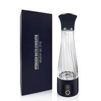 Générateur d'eau hydrogénée portable 350 ml avec écran LED, bouteille d'eau riche en hydrogène alimentée par USB pour la maison, les voyages, l'extérieur et la salle de sport