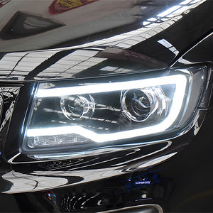 Para Jeep <span class=keywords><strong>Compass</strong></span> 2011-2016 montaje de lámparas delanteras de coche de alta calidad LED faro automotriz lente bifocal gran Oferta Accesorios - Product Image 2