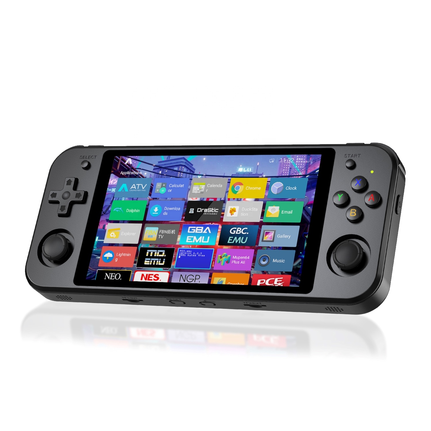 Anbernic Rg552 Retro Video Game Console dual OS android linux wifi online mini console tablet handheld console For Ps1 Psp Wii