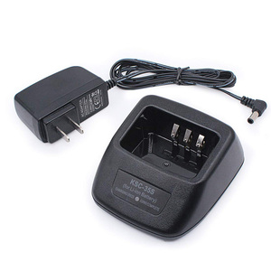 <b>Two</b> <b>Way</b> <b>Radio</b> KSC-35S Fast Rate Desktop Single Unit Charger for Kenwood TK3207 TK3407 U100D <b>Radios</b> - Product Image 3