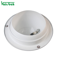 Diffuseur de buse à jet réglable - Aluminium de haute qualité durable, léger, design moderne pour CVC, haute capacité