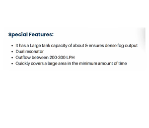 Advanced Vehicle Mounted <b>Fogging</b> <b>Machine</b> For Extended Agricultural Coverage Open Field Mist Application And Landscaping - Product Image 5