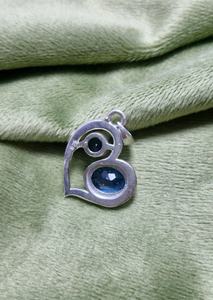 Colgante de Corazón de Tanzanita en Plata de Ley 925 Hecho a Mano, Joyería de Amor y Sanación para Mujer/Unisex, Regalo para Fiesta - Product Image 5