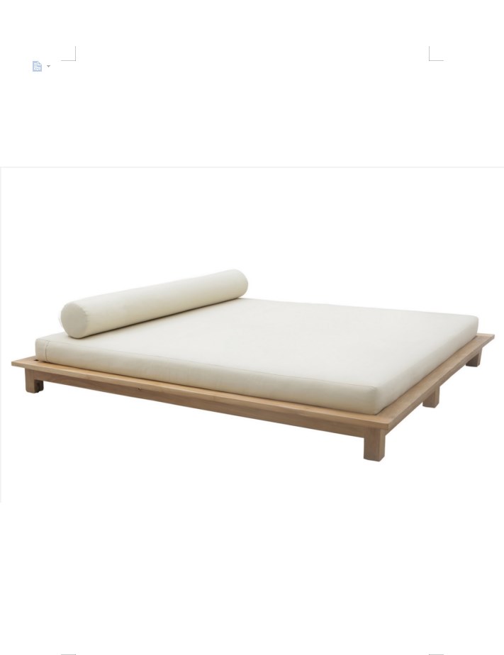 Outdoor patio garden sets daybed teak furniture double sun lounger with wheels