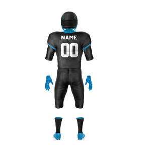 Haute Qualité Conception Personnalisée Uniforme De Football Américain Jersey Court Plus La Taille Ensembles Logo Personnalisé Nom De L'équipe Respirant À Séchage Rapide - Product Image 4