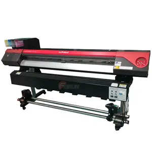 90%new roland rf640 large format heat press machine rf vinyl printers for eco solvent ink printing