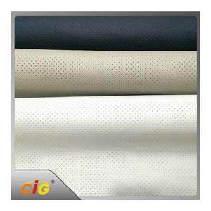 New arrival 100% polyester woven pu pvc leather unit waterproof