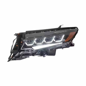 Phare LED pour Toyota Prado 18-23, phare avant modifié avec fonction <span class=keywords><strong>de</strong></span> démarrage dynamique et feux <span class=keywords><strong>de</strong></span> jour séquentiels - Product Image 2