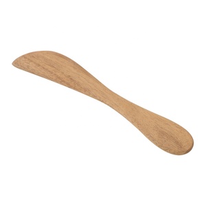 Couteau à beurre électrique en <span class=keywords><strong>bois</strong></span> d'acacia, 5 pièces, couteau à épandeur en <span class=keywords><strong>bois</strong></span>, sans percer - Product Image 4