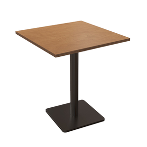 Mesa de Restaurante/Cafetería Moderna al por Mayor con Tablero de Madera, Diseño Simple, Muebles Comerciales, Mesa de Bar - Product Image 1