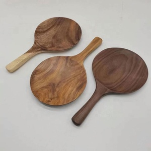 Venta al por mayor de utensilios de cocina de madera ecológicos personalizados, accesorios de madera de acacia, teca, nogal, cucharas de ensalada para uso doméstico - Product Image 5