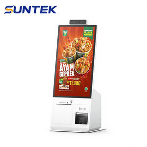 Kiosque tactile Android SUNTEK 15,6 pouces avec USB pour la commande et le paiement en libre-service, idéal pour la réservation et la gestion des tables en restaurant - Product Image 2