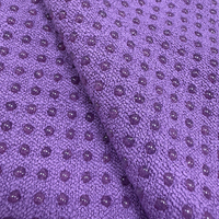 Serviette de Pilates personnalisée épaisse, antidérapante, légère et pliable, en microfibre absorbante pour équipement de fitness et de gym