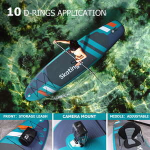 Skatinger 2026 บอร์ด SUP ออลราวด์รุ่นใหม่จากโรงงาน บอร์ดยืนพายแบบเป่าลม บอร์ดแพดเดิลบอร์ด บอร์ดเซิร์ฟ ดีไซน์เป่าลม ติดตั้งง่ายรวดเร็ว - Product Image 6