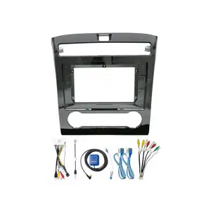 Car Radio Facial 10.1inch Frame for Hyundai IX35 2021 with Wiring Cable Harness Connector Bezel(be2a26d2)