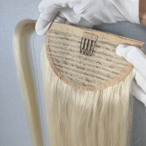 Extensions de cheveux humains russes 100% naturels, de luxe, sans couture, à clipser, 16-26 pouces, extensions de cheveux à clipser en PU naturel, cuticules alignées - Product Image 6