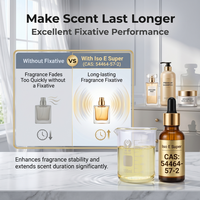 Huile de parfum à la cétone d'ambregris Iso E Super haute pureté, longue durée, pour cosmétiques, soins de la peau, savon, détergent, vente en gros