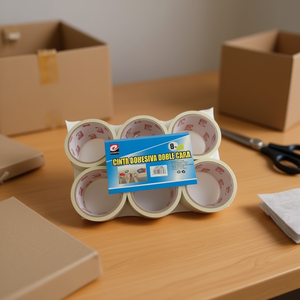 Nastro biadesivo Mnj 4,8 cm x 10 m adesivo per imballaggio e fissaggio - Product Image 3