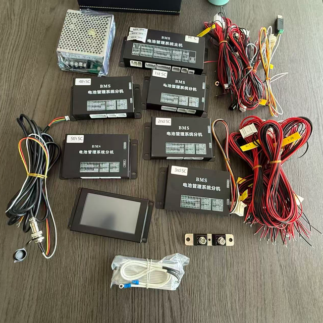 EC Smart BMS High Voltage BMS 80S 192S 240V 500V 1000V 500A 1000A High Current Battery BMS LiFePo4 HV BMS