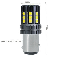 Ampoules LED Liwiny pour voiture 12V 1156 1157 T25 3156 3157 T20 7440 7443 Canbus, feux de freinage, de recul et de clignotants
