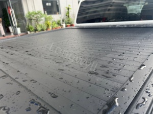 Couverture rétractable électrique modèle Ranger pour Volkswagen Amarok, volets roulants en aluminium anti-pression avec N-Lock - Product Image 6