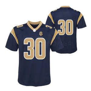Custom Design Men's American Football Jersey 100% Polyester Breathable Plus Size Quick Dry Custom Colors Team Names Wholesale - Product Image 1