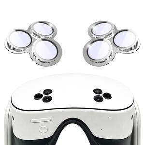 Couvercle d'objectif Offre Spéciale <span class=keywords><strong>Film</strong></span> protecteur HD pour Meta Quest3S coussin de protection en verre trempé cadre en alliage d'aluminium accessoires VR - Product Image 3