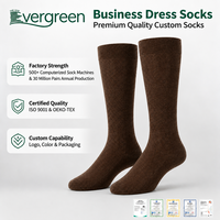 Chaussettes habillées pour hommes, respirantes, anti-humidité, sans ressortir du pied, avec talon et bout renforcés, sans coutures, anti-ampoules, soutien de la voûte plantaire