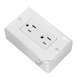 UL 2極3線式15A 125V装飾用コンセント（壁プレート付き、耐タンパー性、住宅用） - Product Image 6