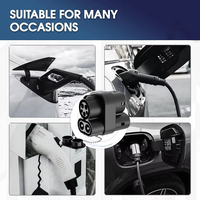 Adaptateur AC/DC tout-en-un CCS1 vers CCS2 Chargeur rapide pour voiture électrique 150A 1000V Type de prise