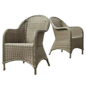 Moderno marrone mobili ristorante in alluminio Rattan giardino <span class=keywords><strong>vimini</strong></span> da pranzo Set <span class=keywords><strong>esterno</strong></span> Patio bar tavolo e 4 sedie - Product Image 5