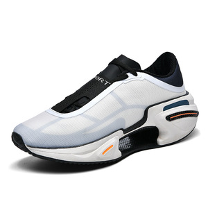 Chaussures de course pour hommes Jueying, légères, amortissantes, avec plaque en fibre de carbone, à enfiler, pour usage quotidien, à talon bas, chaussures de sport - Product Image 5